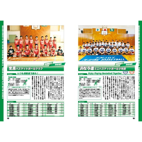 2019-20 静岡U-12ミニバス選手名鑑