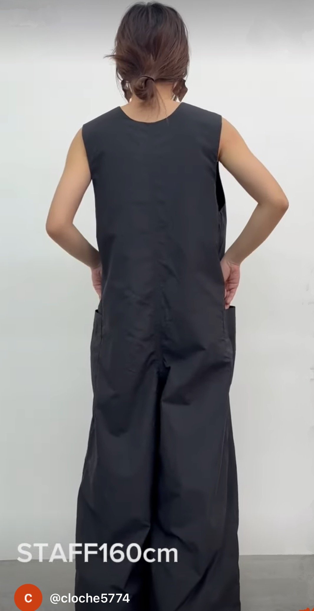 CLOCHE ナイロンサロペット（512-86560) | diamondrouge