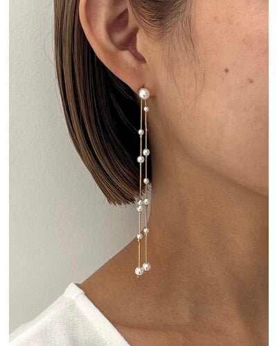 CHIGNON [0046-596NM] ﾏﾙﾁWAYﾛﾝｸﾞﾊﾟｰﾙﾋﾟｱｽ | dia