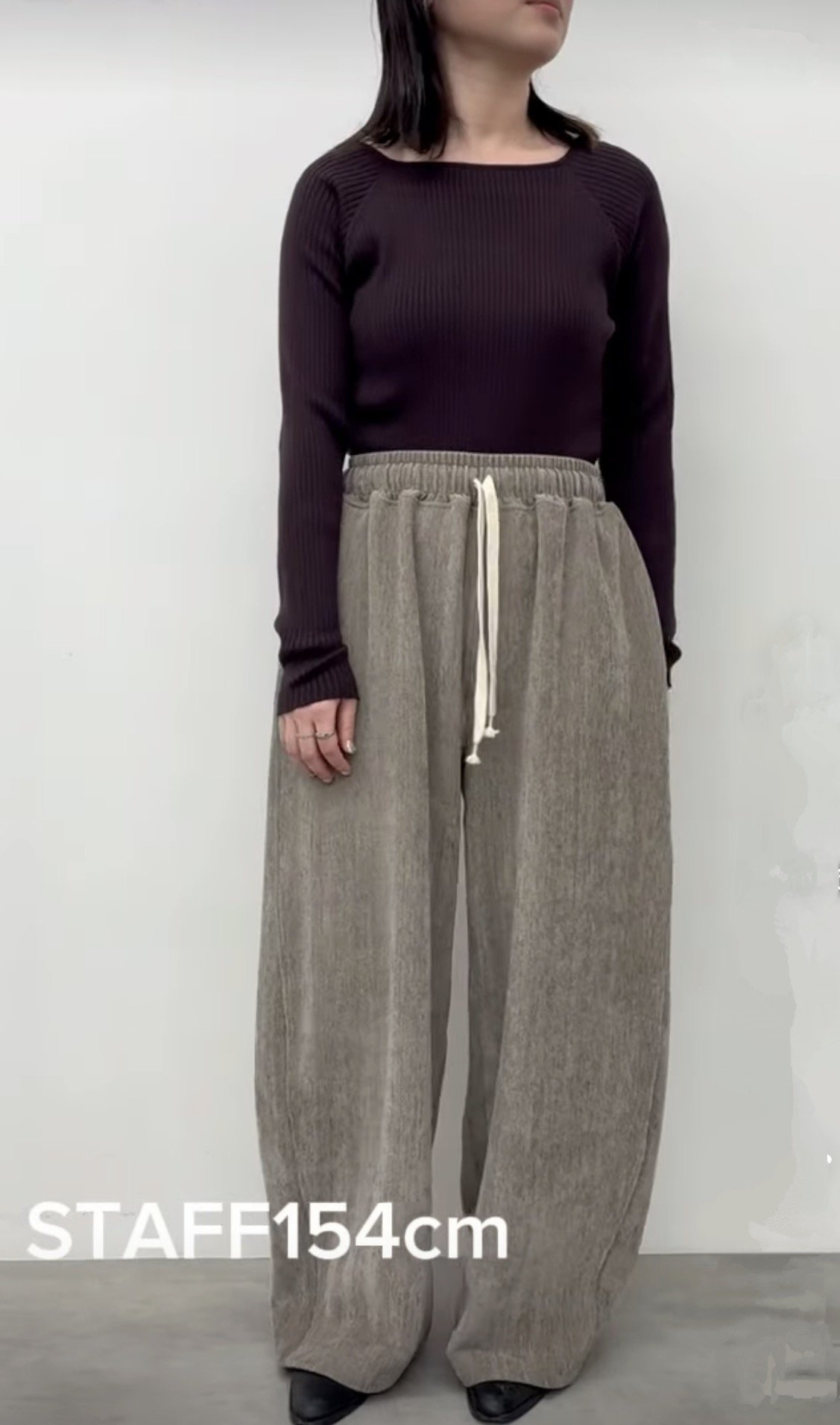 ★lacloche★　ザシークレットクローゼット　コクーン CLOCHE コクーンパンツ（552-86509) | diamondrouge