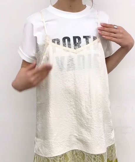 CLOCHE   レースキャミソール[682-85710