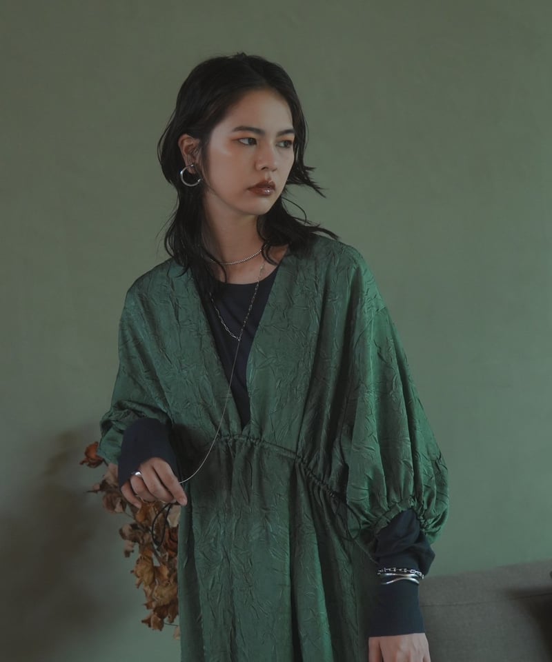 RILATO シワ加工ワンピース（R25378） | diamondrouge