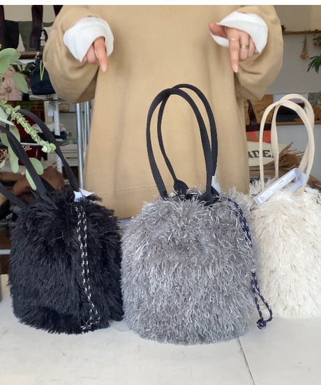 AMPERSAND メッシュ＆ファーラウンドバック（ER25-W06）