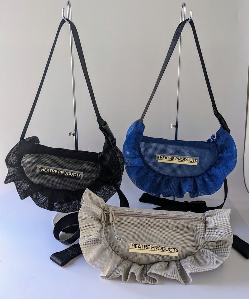 theatre products メッシュフリルラウンドショルダーバックM（CL240839