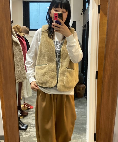 Le Melange エコファーベスト（8553701） | diamondrouge