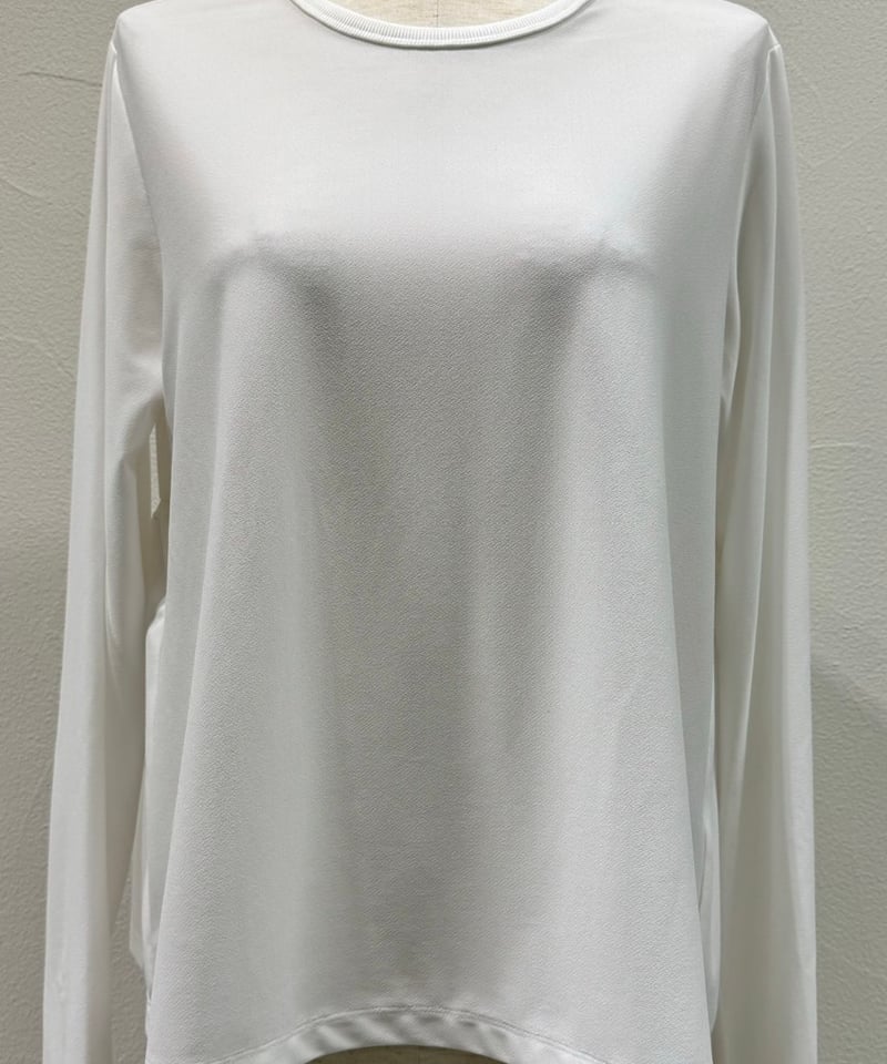 CYAN Tokyo バックギャザーPUジョーゼットTOPS(510300) | diamon CYAN Tokyo バックギャザーPUジョーゼットTOPS(510300) | diamon