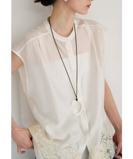 CHIGNON   [1563-685NH] ﾚｰｽｼｱｰﾌﾚﾝﾁBL