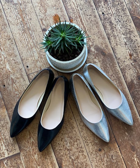 ココココ　レグリモア　pointed Flat pumps (RGL−000−251003)