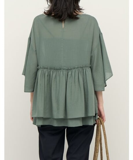 CHIGNON   [1262-317KK] ﾀﾞﾌﾞﾙｷﾞｬｻﾞｵｰﾊﾞｰBL
