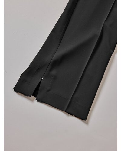 YENN [Y253-32085] SIDE SLIT SLACKS | diamondrouge