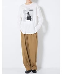 CHIGNON   [8464-154KK] OFF PHOTOﾌﾟﾘﾝﾄﾛﾝTEE
