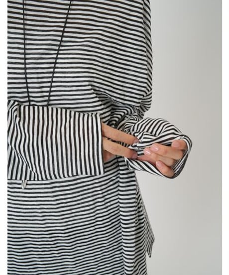 CHIGNON   [8461-107KK] ｼｱｰﾎﾞｰﾀﾞｰTee