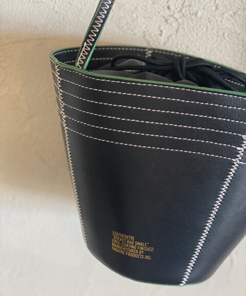 THEATERPRODUCTS LEATHERETTE BUCKET BAG | diamon