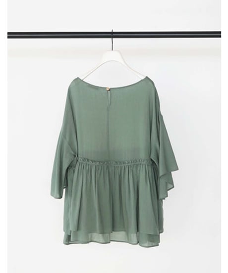 CHIGNON   [1262-317KK] ﾀﾞﾌﾞﾙｷﾞｬｻﾞｵｰﾊﾞｰBL