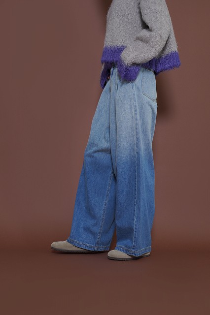 CYAN TOKYO グラデーションデニムワイド（507405） | diamondrouge