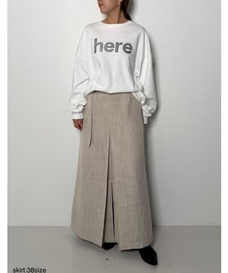 トップス nun ワッフルロングスリーブフロントジップタイトミニドレス/キャバ