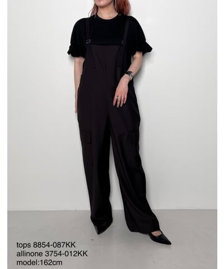 chignon サロペット　[3754-012KK]TRｻﾛﾍﾟｯﾄ