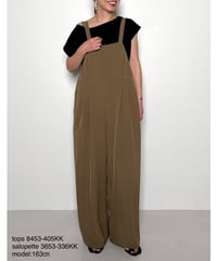 CHIGNON シニヨン スクエアサロペット