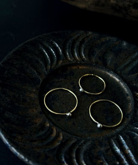 No.428 まるいTSUBU Ring