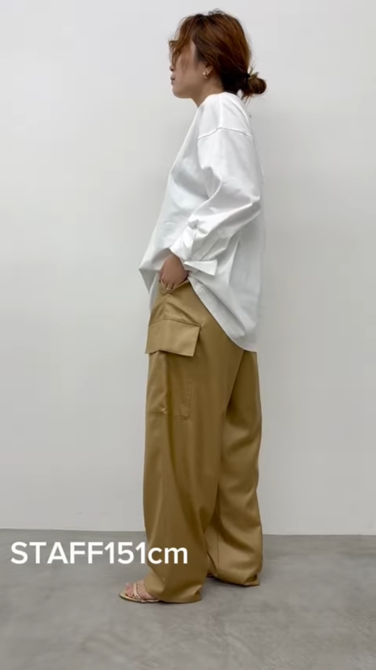 29451新品 クロシェ cloche カーゴパンツ ベージュ系 2way CLOCHE カーゴパンツ（510-86011) | diamondrouge