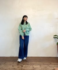 Cloche  デザインスリーブニットブルゾン