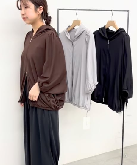 CLOCHE   ドルマンスリーブのブルゾン［652-85573］