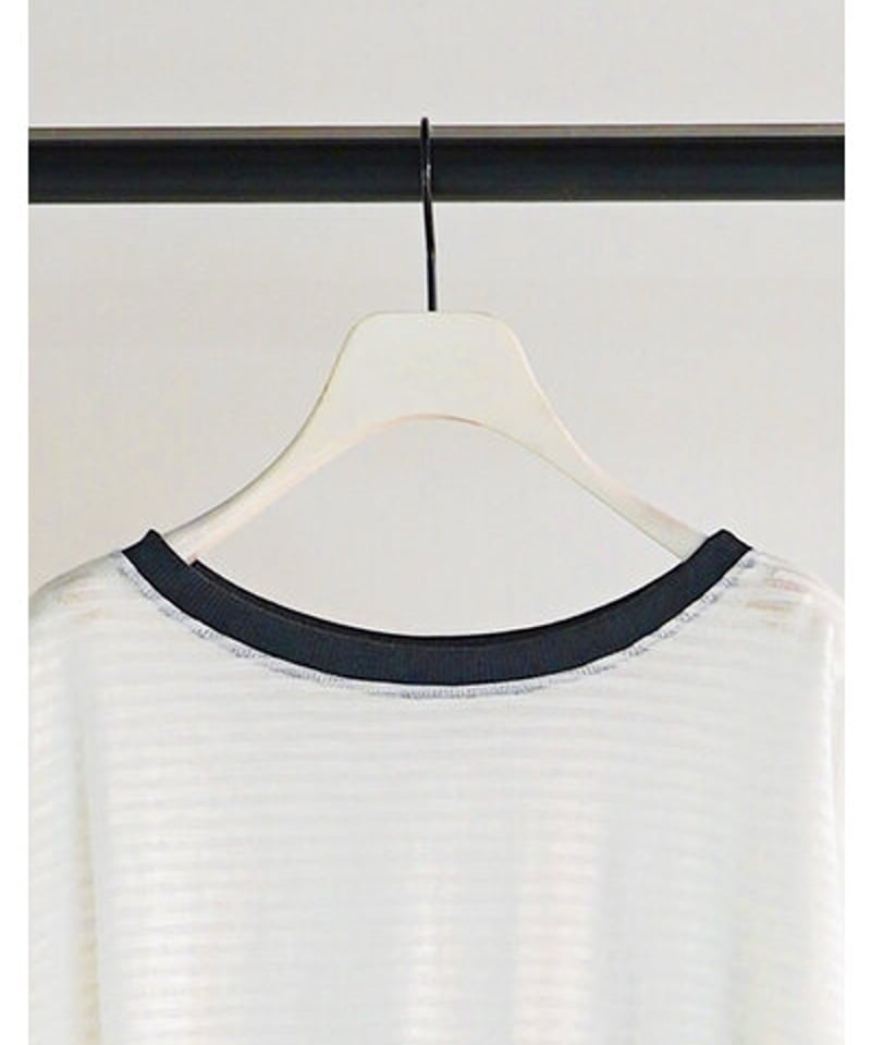 CHIGNON [8461-107KK] ｼｱｰﾎﾞｰﾀﾞｰTee | diamondrouge