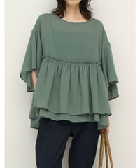 CHIGNON   [1262-317KK] ﾀﾞﾌﾞﾙｷﾞｬｻﾞｵｰﾊﾞｰBL