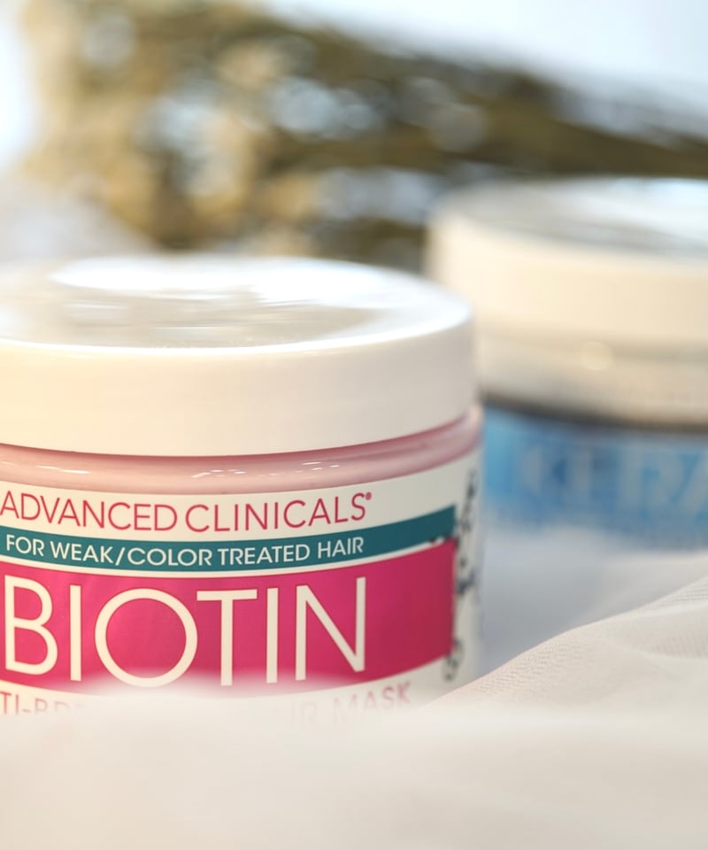 ADVANCED CLINICALS HAIR MASK KERATIN/BIOTIN | d