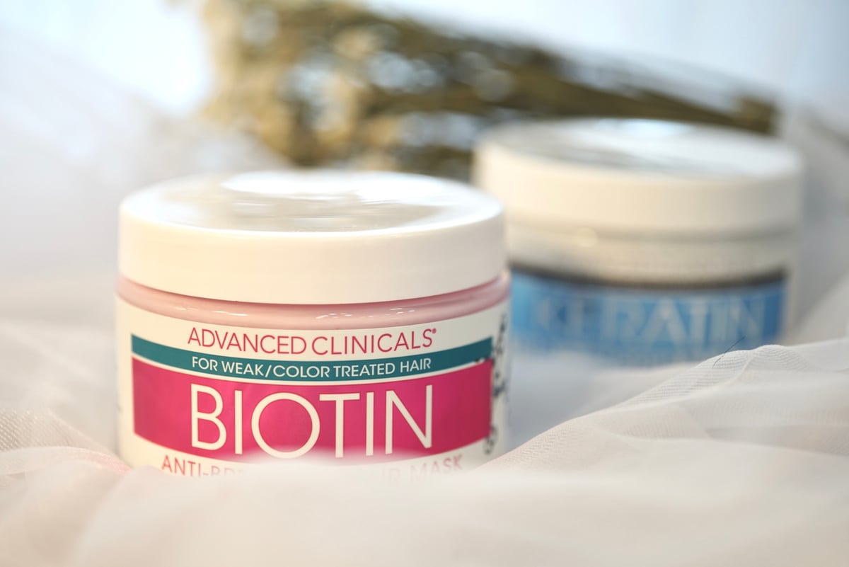 ADVANCED CLINICALS HAIR MASK KERATIN/BIOTIN | d
