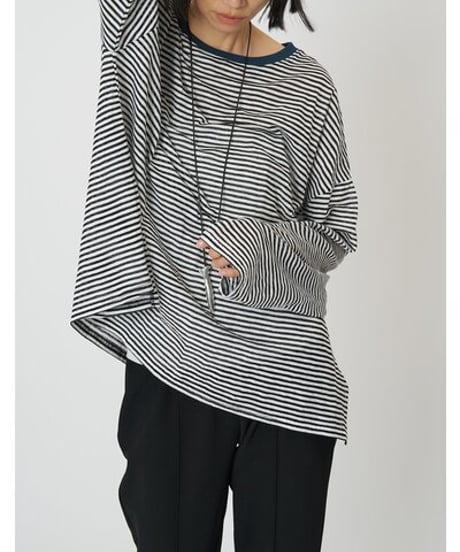 CHIGNON   [8461-107KK] ｼｱｰﾎﾞｰﾀﾞｰTee