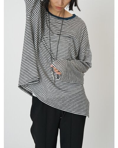 CHIGNON [8461-107KK] ｼｱｰﾎﾞｰﾀﾞｰTee | diamondrouge