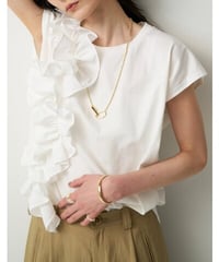 CHIGNON   [8563-609KK] ﾌﾞﾙｰﾑﾌﾘﾙTEE
