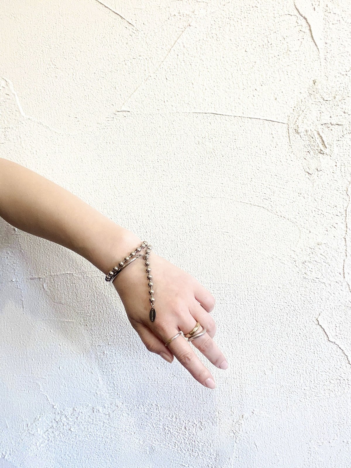SEADS MARA COMBINATION BALL CHAIN BRACELET (R20