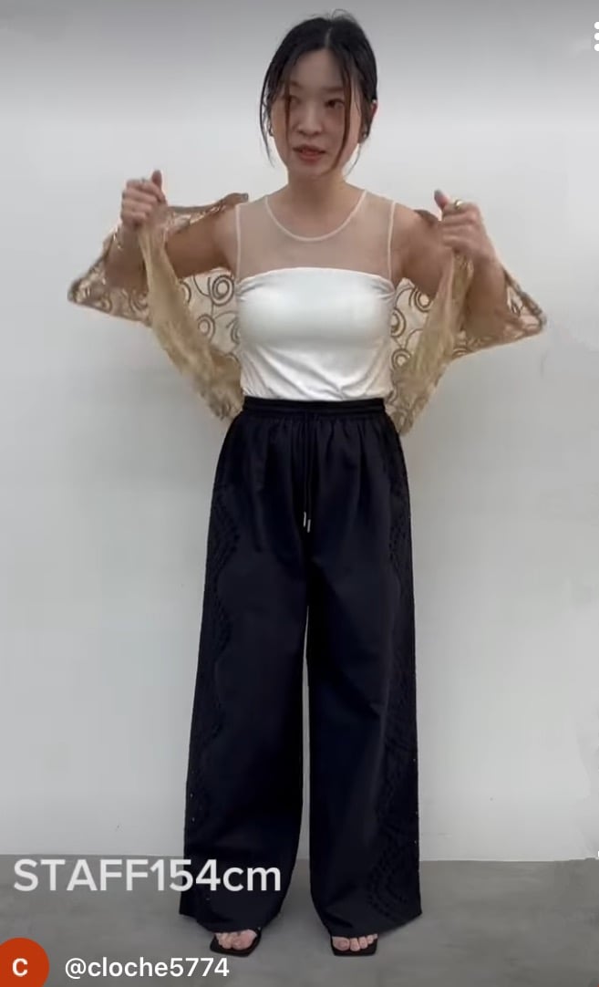 CLOCHE シアータンクトップ（512-85563) | diamondrouge