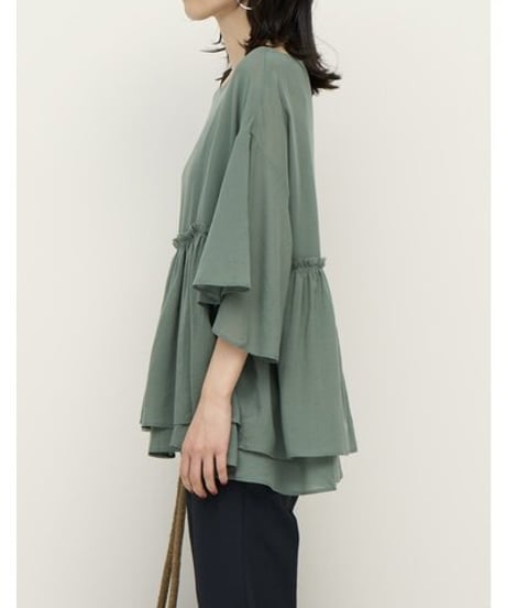CHIGNON   [1262-317KK] ﾀﾞﾌﾞﾙｷﾞｬｻﾞｵｰﾊﾞｰBL