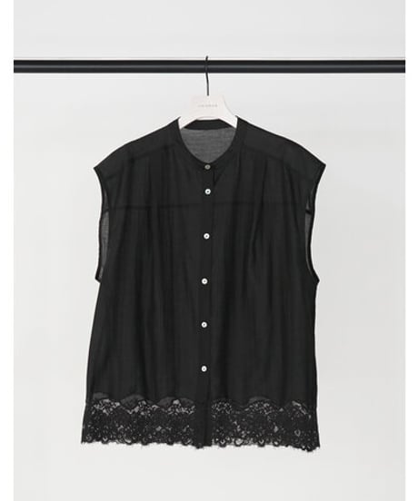 CHIGNON   [1563-685NH] ﾚｰｽｼｱｰﾌﾚﾝﾁBL