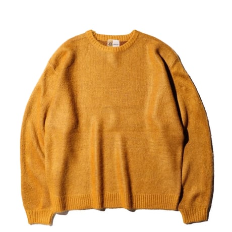 <TOWNCRAFT >SHAGGY COLOR CREW SWEATER
