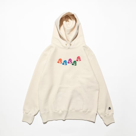 <TACOMA FUJI RECORDS>Multi Logo (embroidery) HOODIE