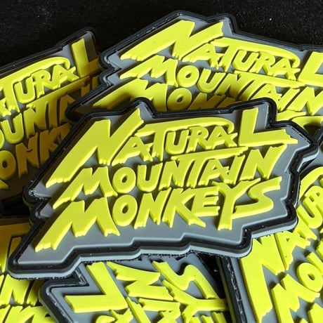 <NATURAL MOUNTAIN MONKEYS> NMM ワッペン Yellow Design