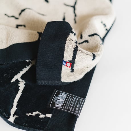 <NATURAL MOUNTAIN MONKEYS> HOTEL BLANKET （Cotton Crack）
