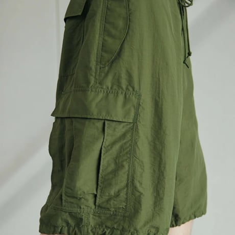 <ARMY TWILL>Nylon OX Cargo Short【2colors】
