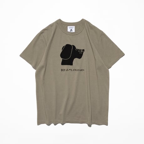 <TACOMA FUJI RECORDS>DOG IS MY SALVATION SS Tee designed by Yachiyo Katsuyama 【2colors】