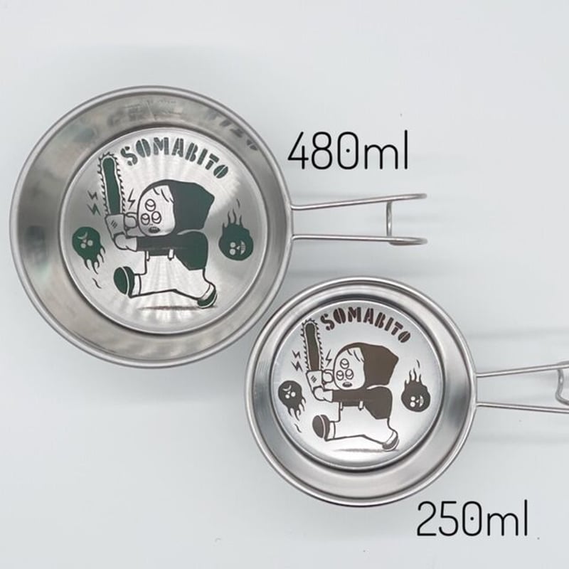 somabito ソマビト　パラトップ　限定品　ジェリーマルケスコラボ　レア商品 SomAbito> ソマシェラカップ深型480ml三ツ目シリーズ ※店頭販売のみ