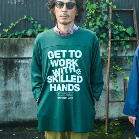 <JOCKRIC RECLAIM×handson grip> handson grip 10TH Football coverall Apron