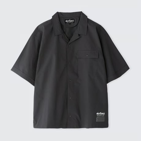 <WILD THINGS> OPEN COLLAR POCKET SHIRTS【2colors】