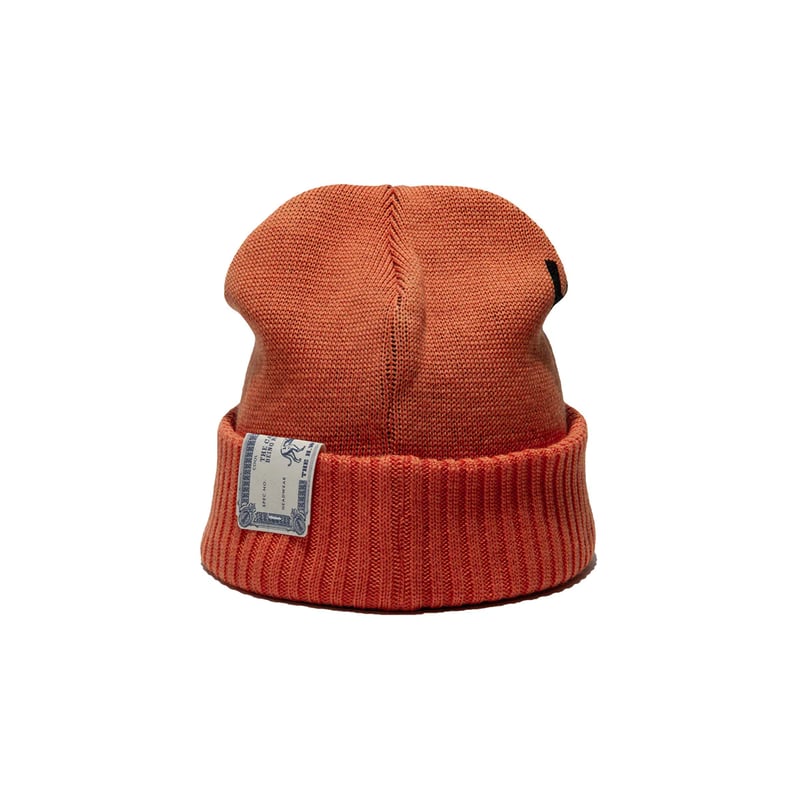 THE H.W. DOG & CO. ニット帽　ビーニー　オレンジ THE H.W. DOG & CO. - WOOL ROLL WATCH CAP | east