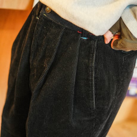 <ALEXANDER LEE CHANG>SMPL CORDY ANCLE PANTS【2colors】