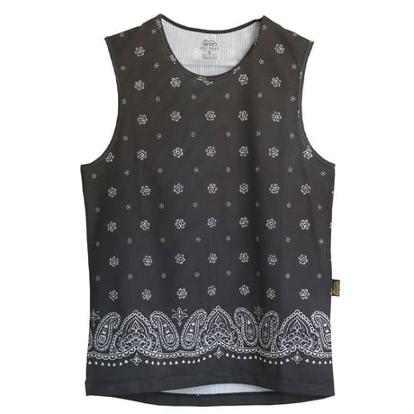 <ranor | ラナー>  ALLMESH PANEL PATTERN NOSLEEVE