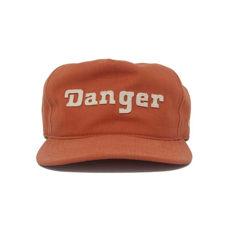 <THE AMPAL CREATIVE >DANGER Snapback Burnt Orange